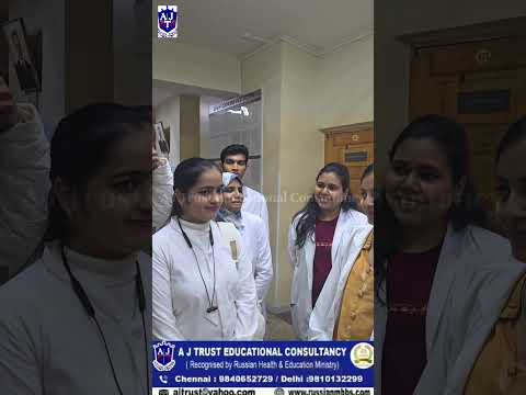 AJTEC- Students in class Stavropol Unviersity Russia - MBBS student testimonial